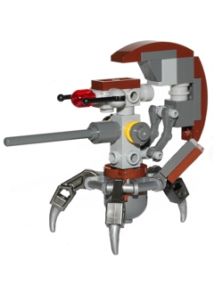 LEGO Minifigure -- Droideka (Sniper Droid)-Star Wars / Star Wars Clone Wars -- SW0447 -- Creative Brick Builders